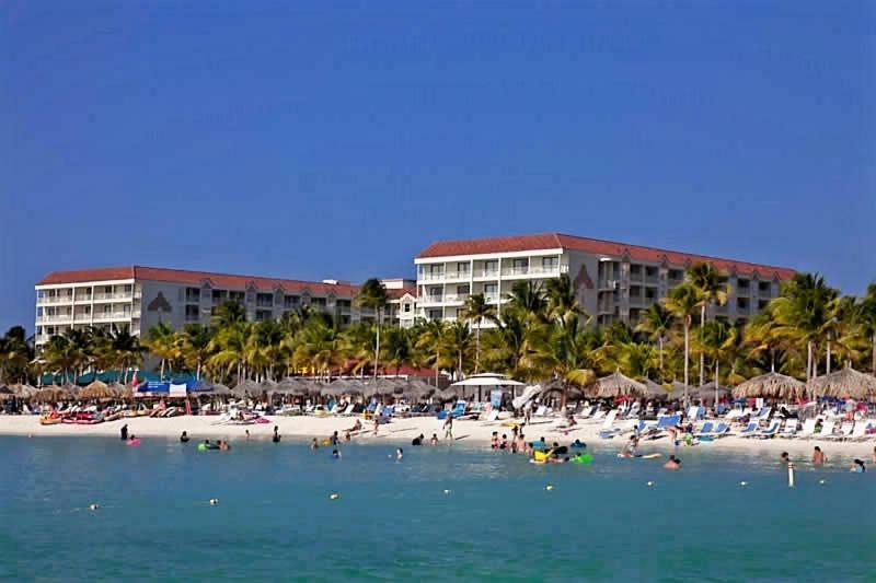 棕榈滩Marriott Aruba Surf And Ocean Beachfront Clubs公寓 外观 照片