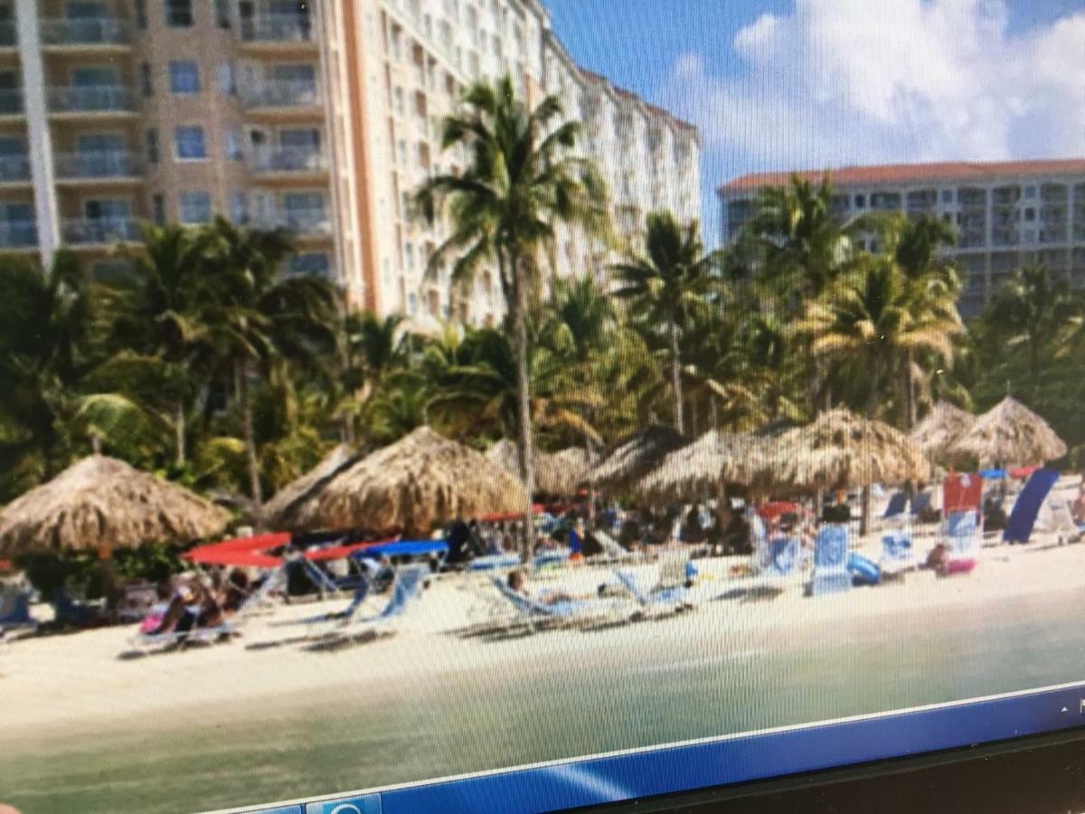 棕榈滩Marriott Aruba Surf And Ocean Beachfront Clubs公寓 外观 照片