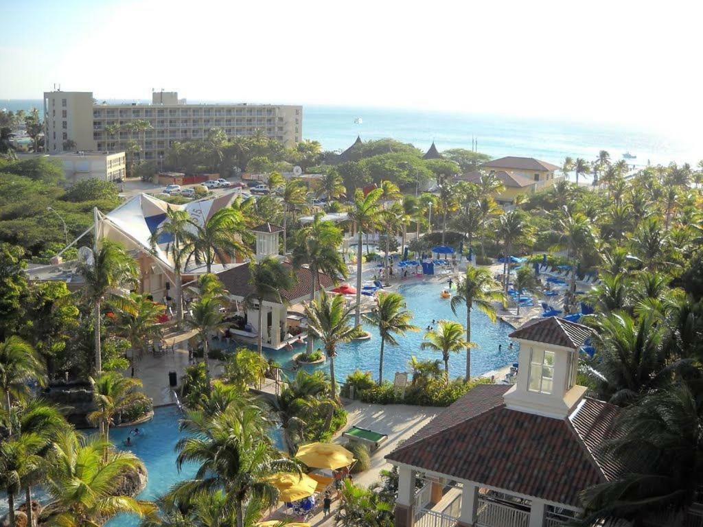 棕榈滩Marriott Aruba Surf And Ocean Beachfront Clubs公寓 外观 照片